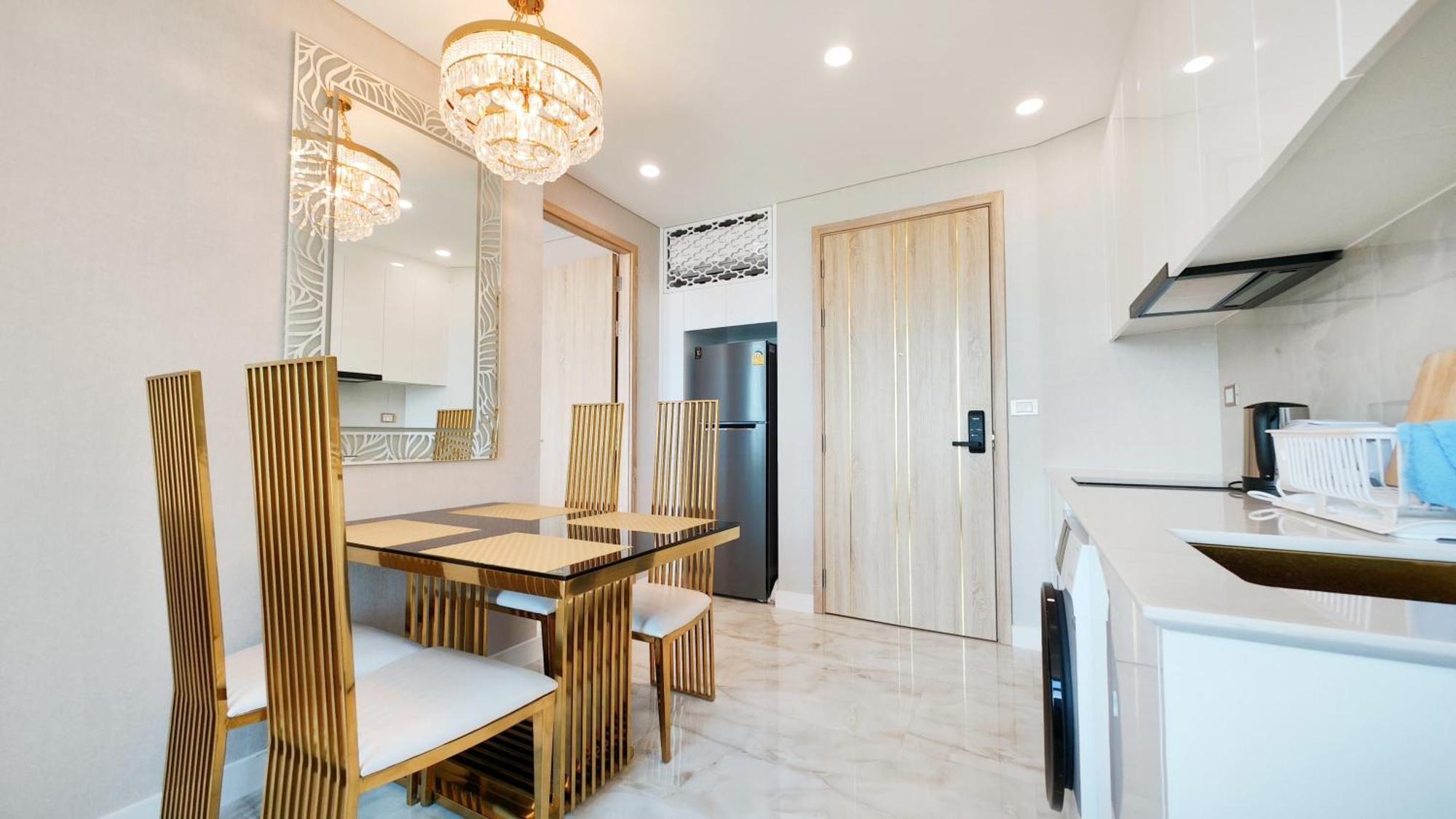 The Astra Sky River Apartment Pantai Jomtien Luaran gambar